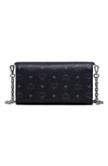 Mcm Visetos Coated Canvas Smartphone Case In Black