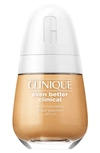Clinique Even Better Clinical&trade; Serum Foundation Broad Spectrum Spf 25 Wn 54 Honey Wheat 1.0 oz/ 30 ml In Honey Wheat