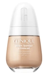 Clinique Even Better Clinical Serum Foundation Broad Spectrum Spf 25 Cn 40 Cream Chamois 1.0 oz/ 30 ml In Cream Chamois