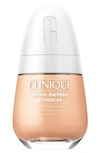 CLINIQUE EVEN BETTER CLINICAL SERUM FOUNDATION BROAD SPECTRUM SPF 25,KNXW