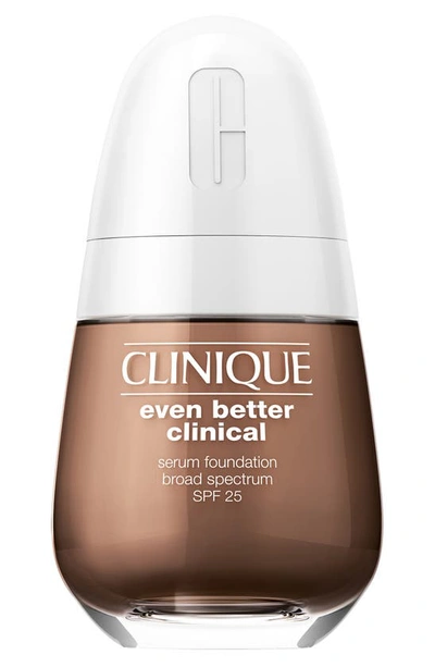 CLINIQUE CLINIQUE EVEN BETTER CLINICAL SERUM FOUNDATION BROAD SPECTRUM SPF 25,KNXW