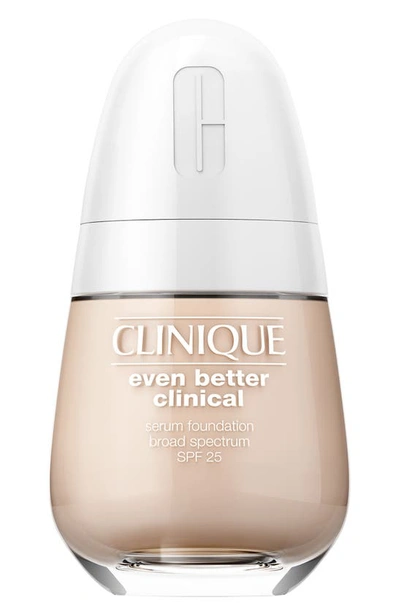 CLINIQUE CLINIQUE EVEN BETTER CLINICAL SERUM FOUNDATION BROAD SPECTRUM SPF 25,KNXW