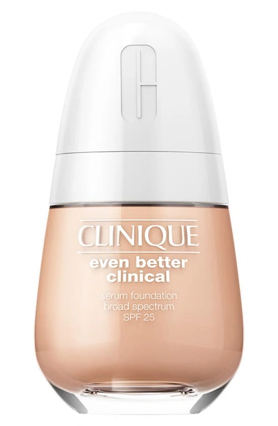 CLINIQUE EVEN BETTER CLINICAL SERUM FOUNDATION BROAD SPECTRUM SPF 25,KNXW