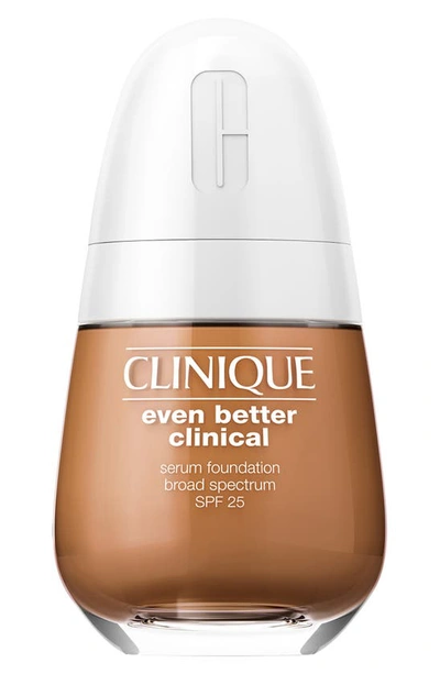 CLINIQUE CLINIQUE EVEN BETTER CLINICAL SERUM FOUNDATION BROAD SPECTRUM SPF 25,KNXW