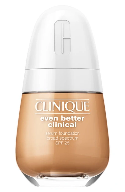 CLINIQUE CLINIQUE EVEN BETTER CLINICAL SERUM FOUNDATION BROAD SPECTRUM SPF 25,KNXW