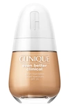 CLINIQUE EVEN BETTER CLINICAL SERUM FOUNDATION BROAD SPECTRUM SPF 25,KNXW