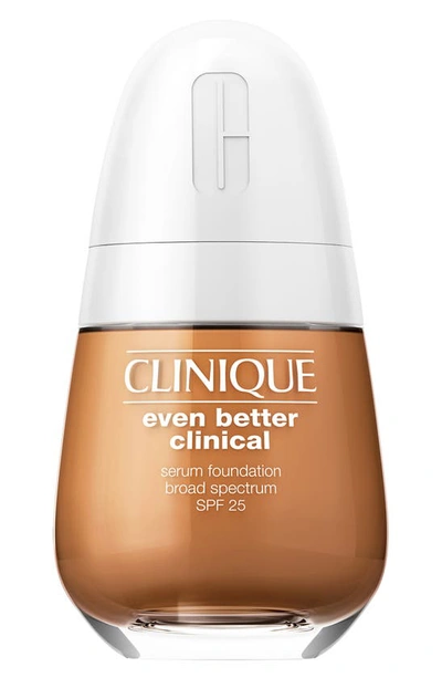 CLINIQUE CLINIQUE EVEN BETTER CLINICAL SERUM FOUNDATION BROAD SPECTRUM SPF 25,KNXW