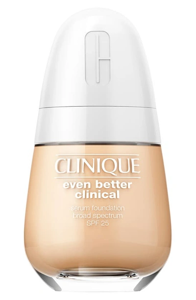 CLINIQUE EVEN BETTER CLINICAL SERUM FOUNDATION BROAD SPECTRUM SPF 25,KNXW