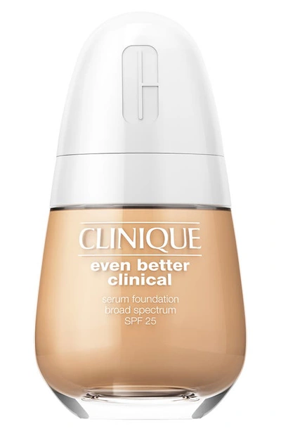 CLINIQUE CLINIQUE EVEN BETTER CLINICAL SERUM FOUNDATION BROAD SPECTRUM SPF 25,KNXW