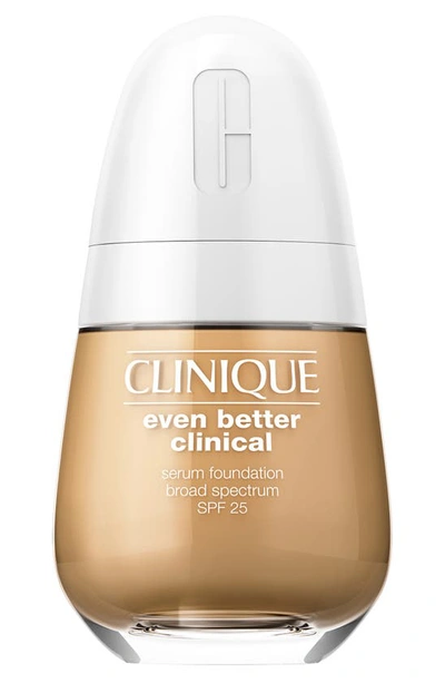 CLINIQUE CLINIQUE EVEN BETTER CLINICAL SERUM FOUNDATION BROAD SPECTRUM SPF 25,KNXW
