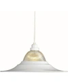 Volume Lighting Roth 1-light Hanging Pendant In White