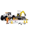 DICKIE TOYS PLAY LIFE ROAD CONSTRUCTION PLAYSET OF 22 PIECES