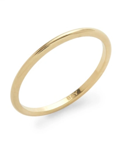 Brook & York Demi Extra Thin Ring In Gold-tone