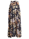 ZIMMERMANN WOMEN'S EYE SPY FLORAL STRETCH-SILK MAXI SKIRT,0400011353839