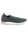 Loro Piana Flexy Walk Active Cashmere Knit Sneakers In Varley Fancy