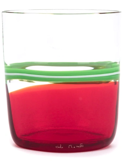 Carlo Moretti Bora Glass In Red