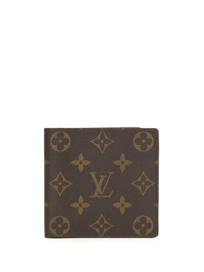 Pre-owned Louis Vuitton 2008  Marco Bi-fold Wallet In Brown