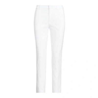 Lauren Ralph Lauren Stretch Cotton-blend Pant In White