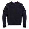 Ralph Lauren Cashmere V-neck Sweater In Classic Chairman Navy