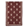 DOUBLE RL DIAMOND-PRINT COTTON SCARF,0040746356