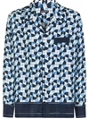 DOLCE & GABBANA GEOMETRIC-PRINT SHIRT