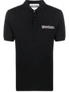 MOSCHINO LOGO-EMBROIDERED POLO SHIRT