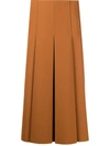 FENDI PLEATED MIDI SKIRT