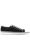 PRADA POINTED-TOE SNEAKERS