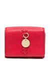 SEE BY CHLOÉ PEBBLED LEATHER WALLET