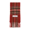 ACNE STUDIOS TARTAN SCARF,ACNBRJBTRED