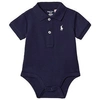 Polo Ralph Lauren Unisex Polo Bodysuit - Baby In Navy
