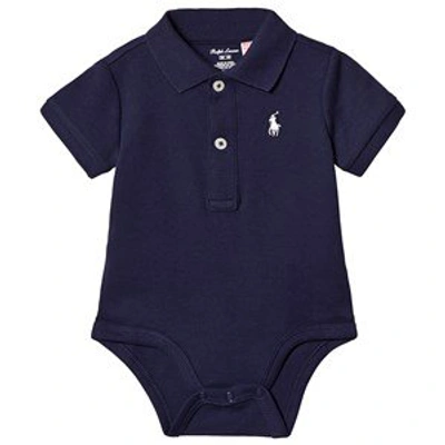 Polo Ralph Lauren Unisex Polo Bodysuit - Baby In Navy