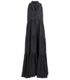 HONORINE Black Eve Maxi Dress