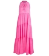 HONORINE Flamingo Eve Maxi Dress