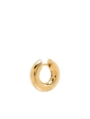 ALL BLUES GOLD VERMEIL SINGLE HOOP EARRING