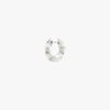 All Blues Almost Sterling Silver Single Hoop Earring In Silver