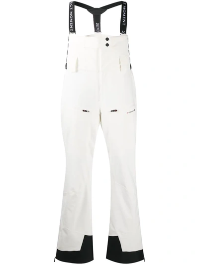 Perfect Moment Logo-embellished Strap Overalls In White