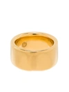 ALL BLUES GOLD VERMEIL BAND RING