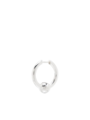 All Blues Sterling Silver Single Hoop Earring In Silver