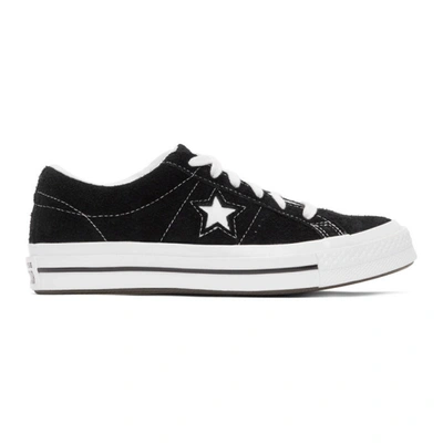 Converse Black One Star Pro Low Trainers