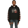 OFF-WHITE BLACK CARAVAGGIO HOODIE