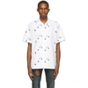 OFF-WHITE WHITE ALL OVER LOGO HOLIDAY SHORT SLEEVE SHIRT