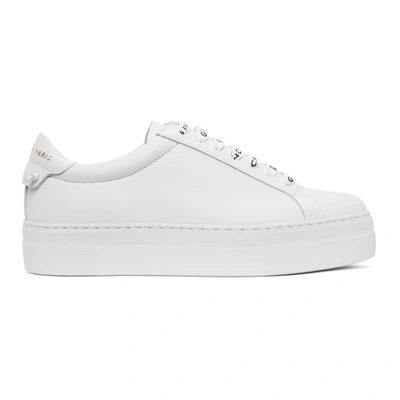 Givenchy White 4g Urban Knots Platform Trainers