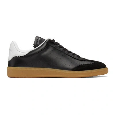 Isabel Marant Bryce Low-top Leather Sneakers In Black