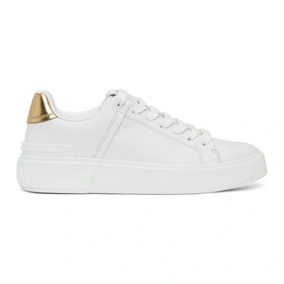 Balmain B Court Classic Low-top Sneakers In White