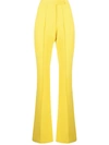 ALEX PERRY FLARED HIGH-WAIST TROUSERS