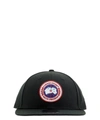 Canada Goose Baseball Cap With Arctic Disc Logo In Black  