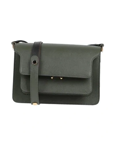 Marni Handbag In Dark Green