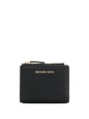 Michael Kors Mk Portafoglio Snap In Black
