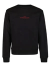 MAISON MARGIELA BLACK COTTON SWEATSHIRT,11688514